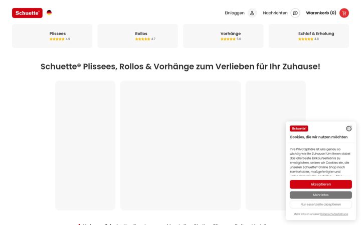 Screenshot of schuette.shop