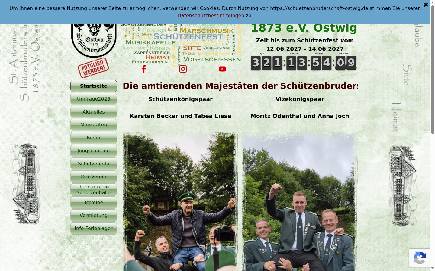 Screenshot tal-banner tal-kunsens muri qabel kwalunkwe interazzjoni
