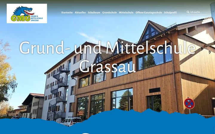 Screenshot of schule-grassau.de