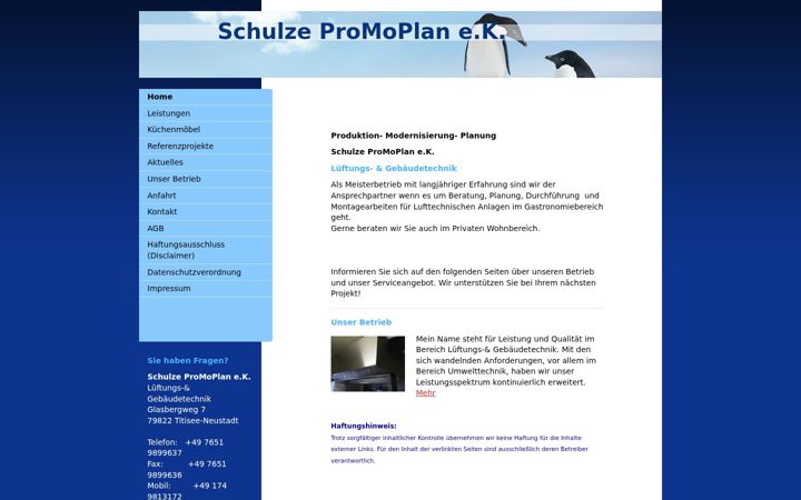 Screenshot of schulze-promoplan.de