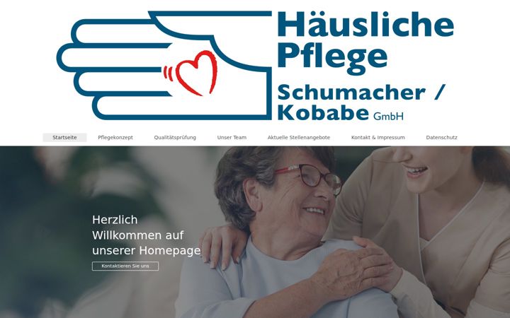 Zrzut ekranu schumacher-kobabe.de