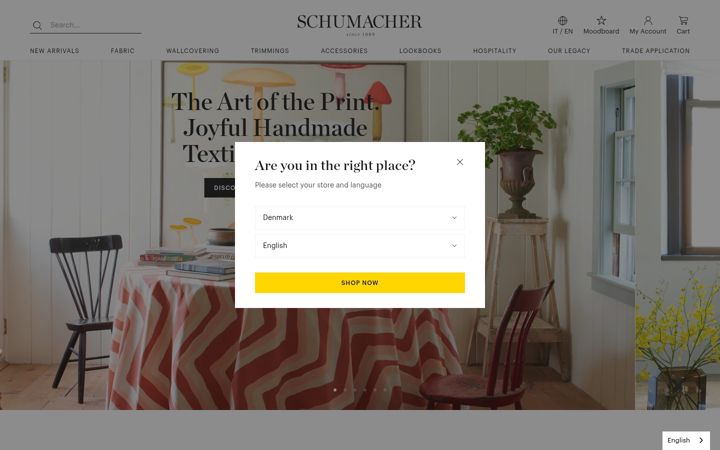 Screenshot of schumacher.it