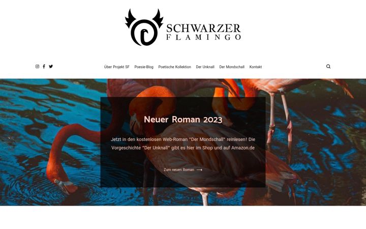 Skærmbillede af schwarzer-flamingo.de