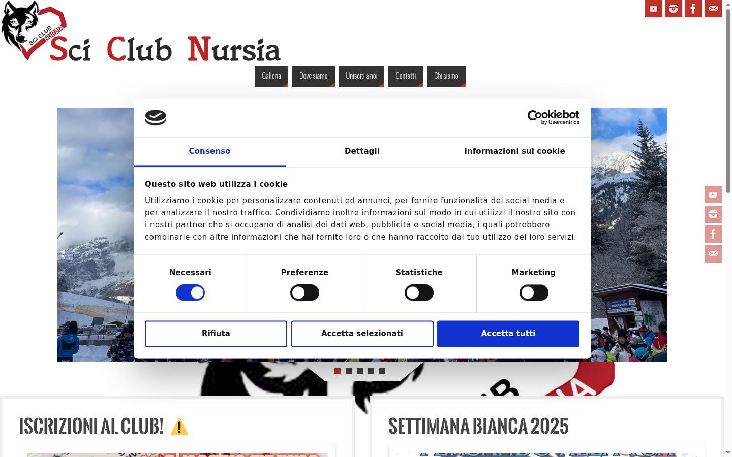 Sutikimo reklamjuostės, rodytos prieš bet kokią sąveiką, ekrano kopija