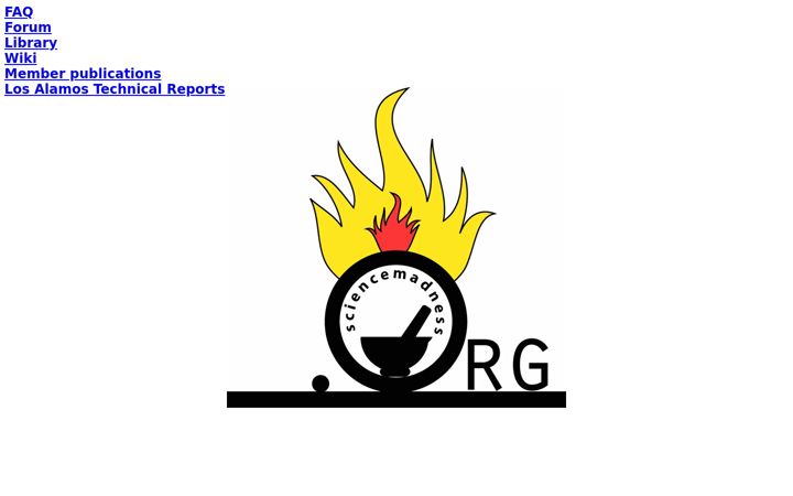Screenshot of sciencemadness.org