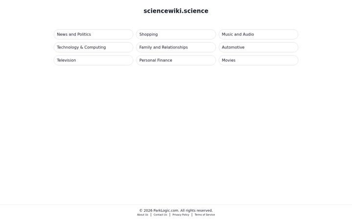 Screenshot του sciencewiki.science