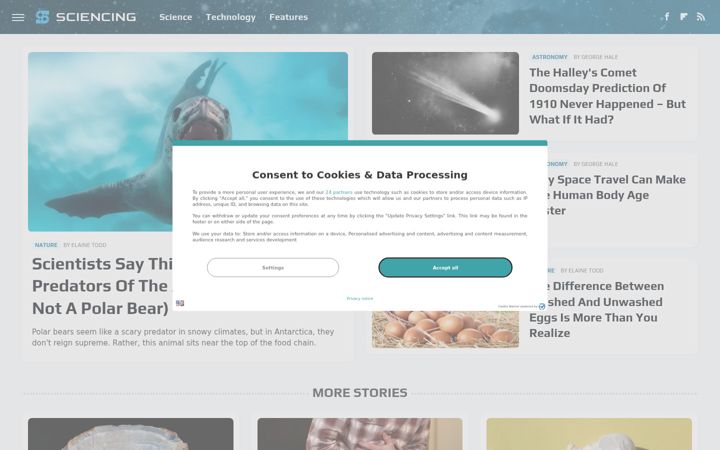 Screenshot of sciencing.com