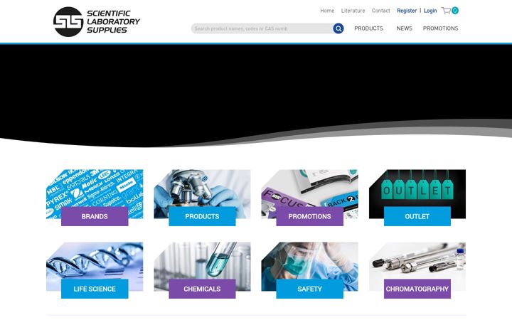 Screenshot of scientificlabs.co.uk