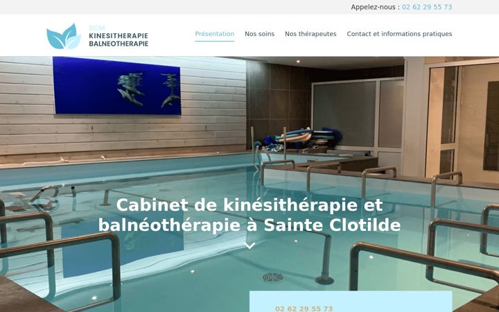 Snímek obrazovky scm-kine-balneotherapie.fr