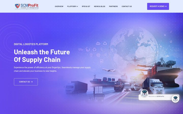 Posnetek zaslona scmprofit.com