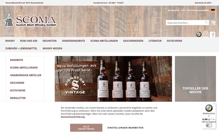 Screenshot of scoma.de