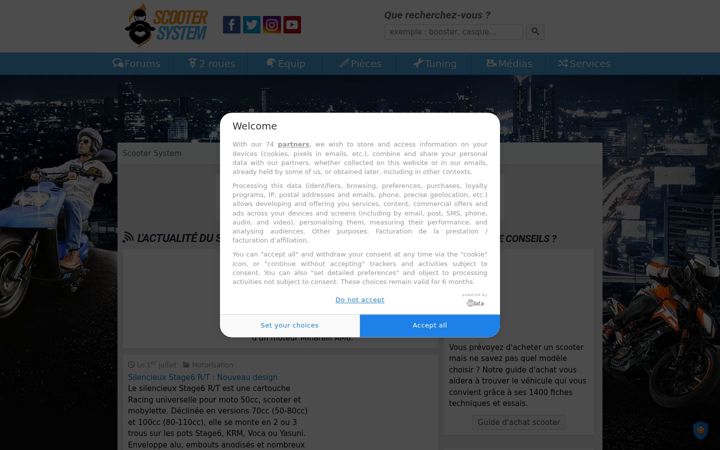 Screenshot of scooter-system.fr