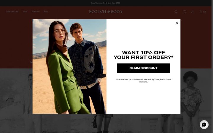 Skjámynd af scotch-soda.eu
