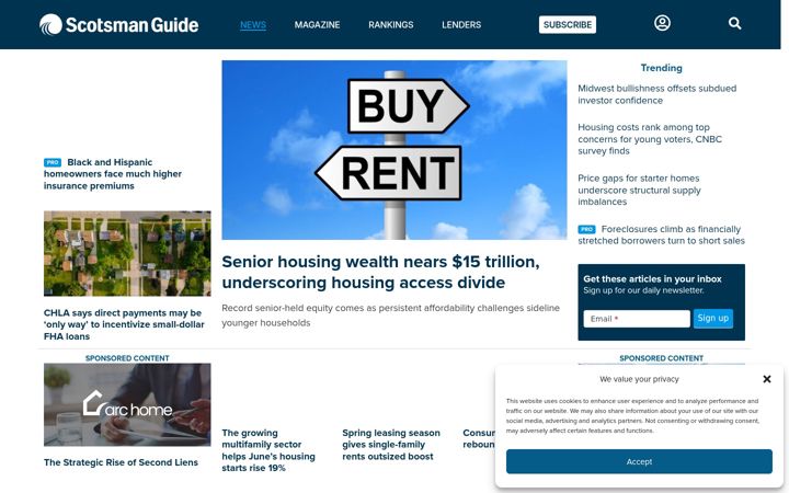 Screenshot of scotsmanguide.com