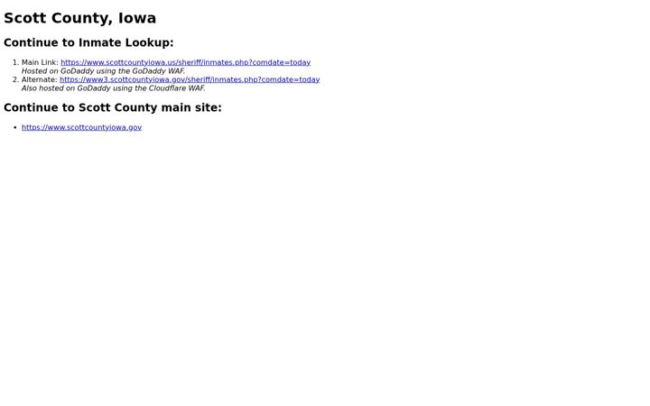 Screenshot of scottcountyiowa.us