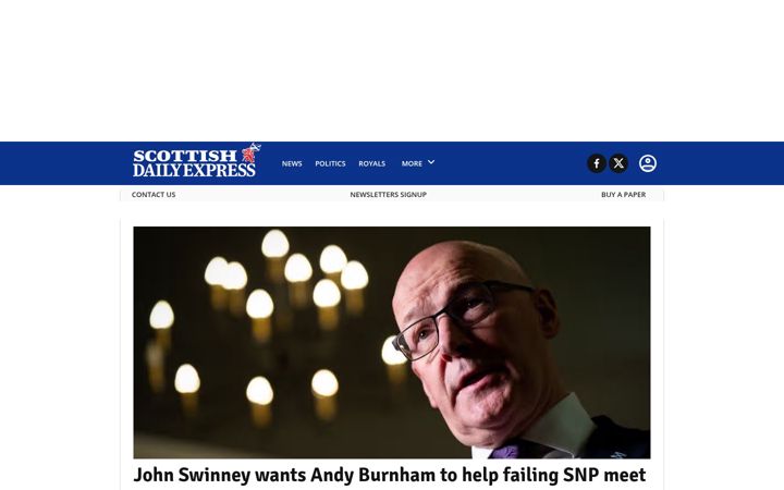 Screenshot of scottishdailyexpress.co.uk