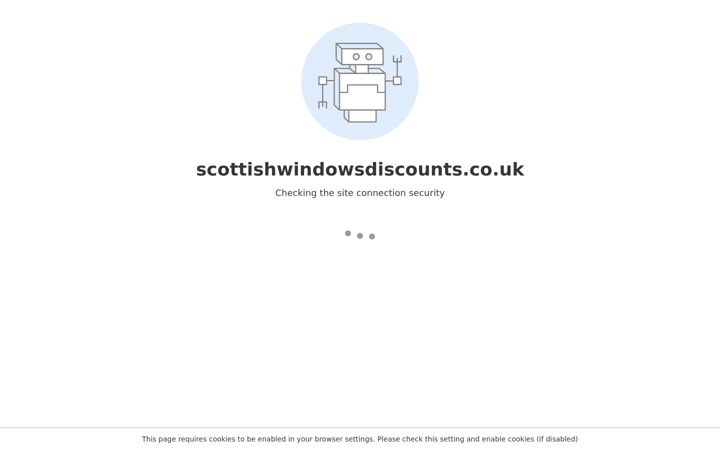 Skjermbilde av scottishwindowsdiscounts.co.uk