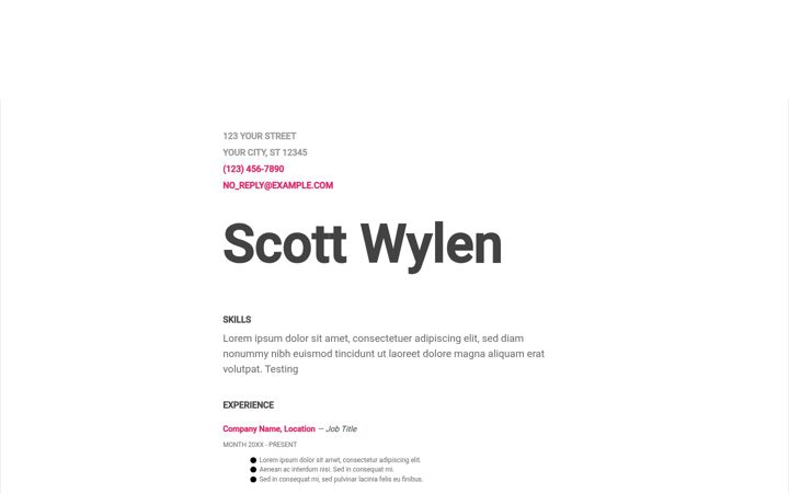 Screenshot of scottwylen.com