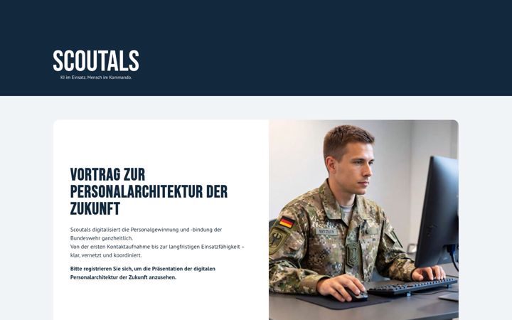 Screenshot of scoutals.de