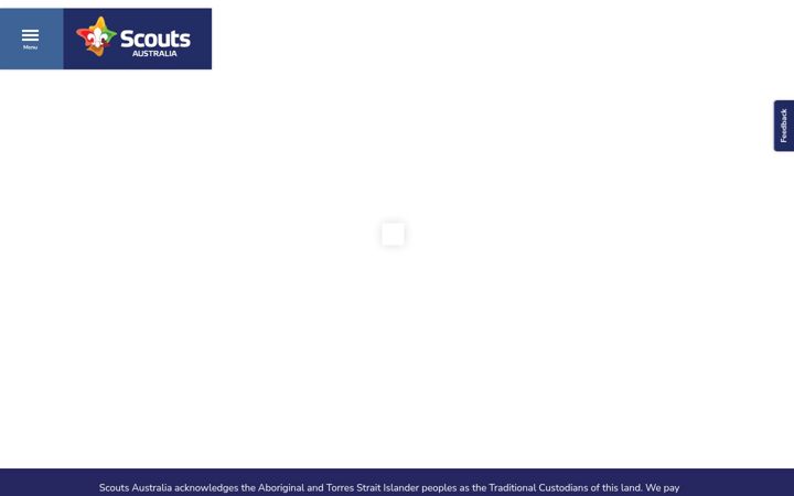 Capture d'écran de scouts.com.au