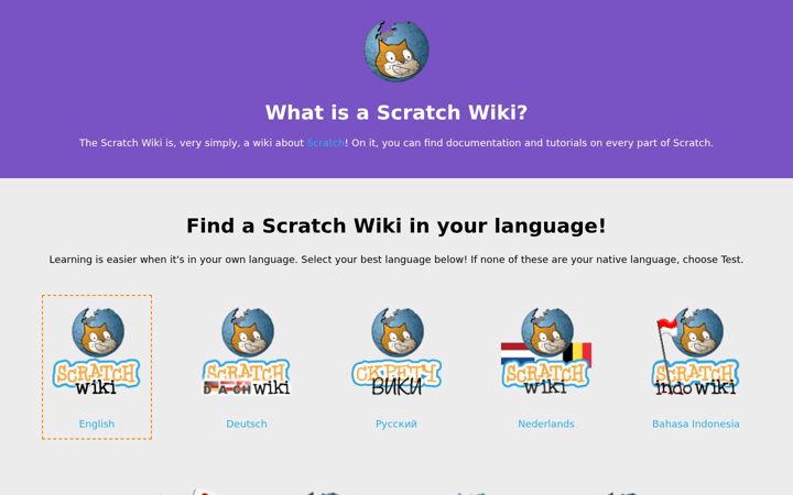 Screenshot of scratch-wiki.info