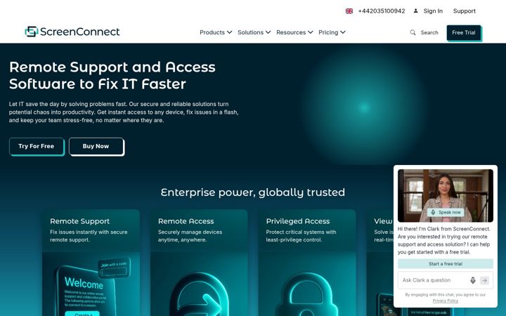 Képernyőkép: screenconnect.com