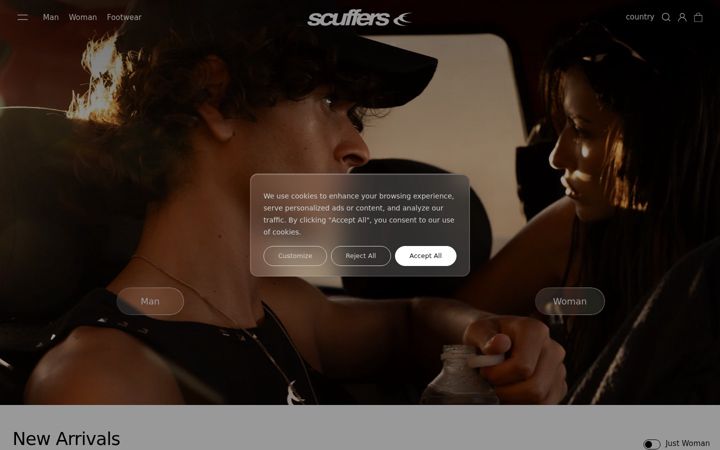 Екранна снимка на scuffers.com