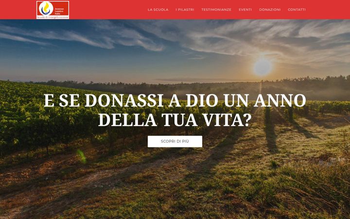 Screenshot von scuoladievangelizzazione.it