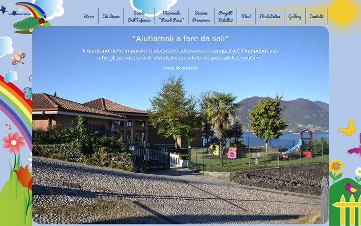 Screenshot of scuolainfanziasulzano.it