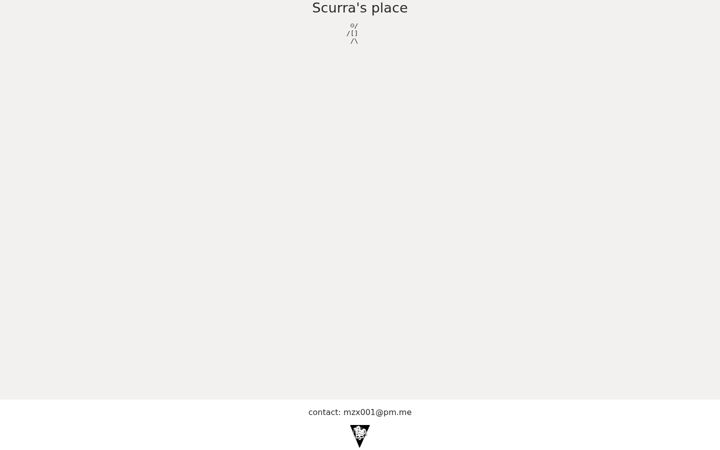 Screenshot of scurra.space
