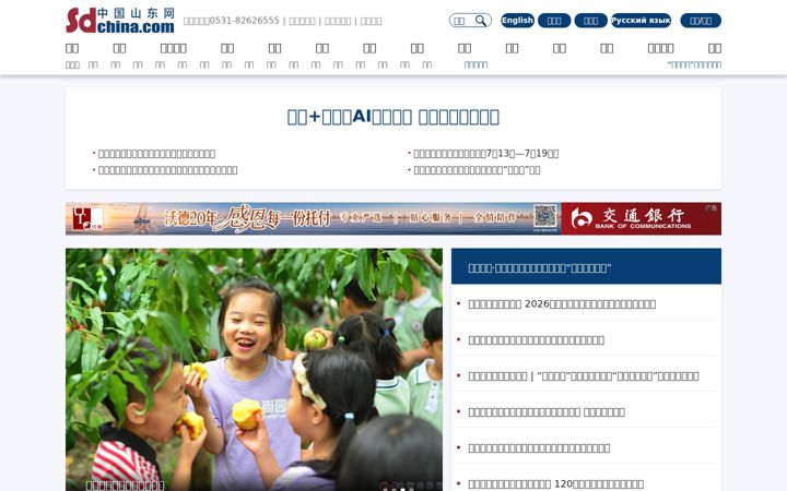 Screenshot of sdchina.com
