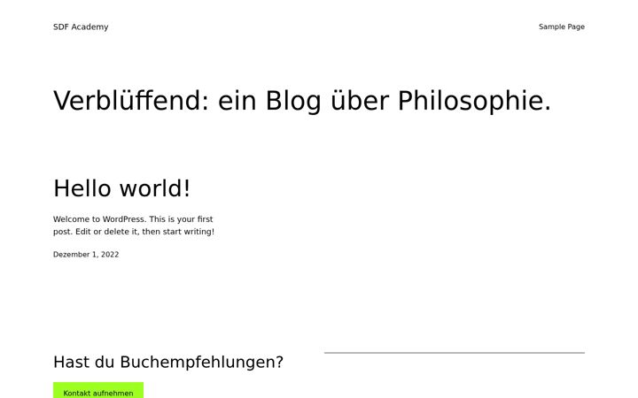Screenshot of sdf-academy.de