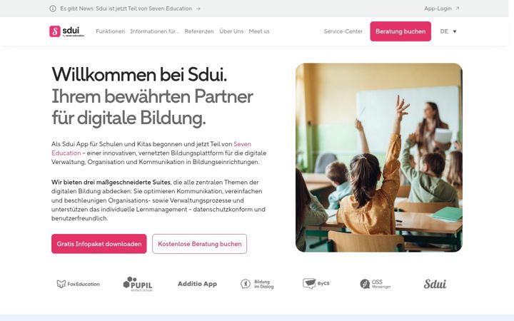 Screenshot of sdui.de