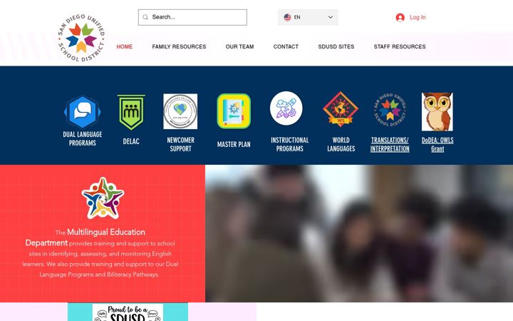 Screenshot of sdusdmed.org