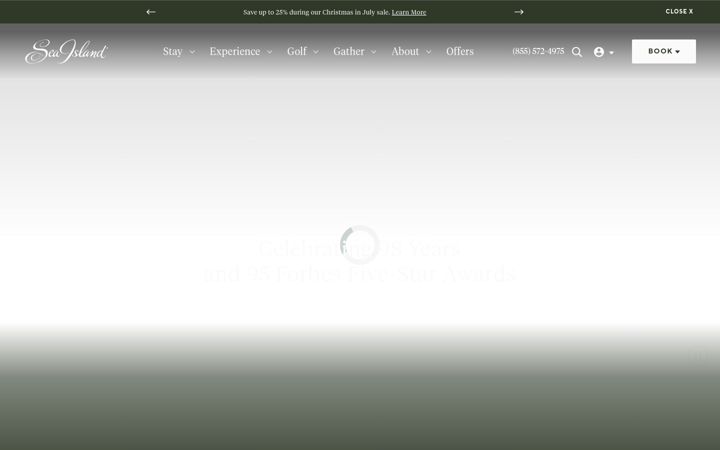 Screenshot of seaisland.com