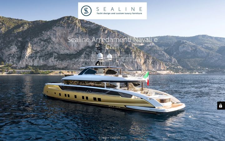 Capture d'écran de sealineviareggio.com