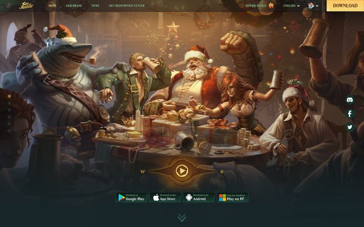 Screenshot of seaofconquest.com