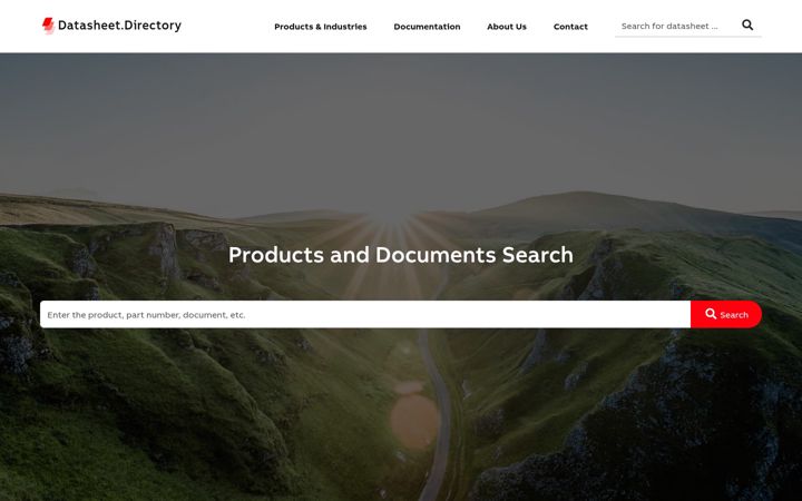Ekrano kopija searchdatasheet.com