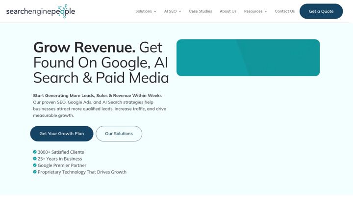 Screenshot of searchenginepeople.com