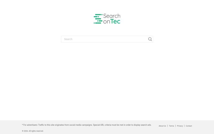 Ekrano kopija searchontec.com