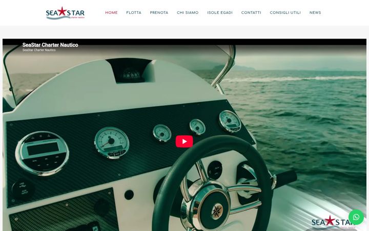 Screenshot του seastarcharternautico.it