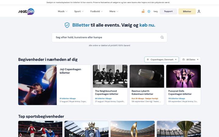 Screenshot of seatpin.com