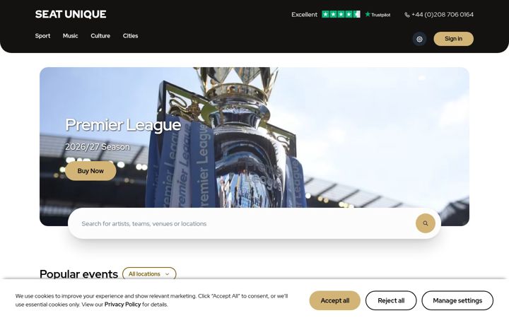 Screenshot of seatunique.com
