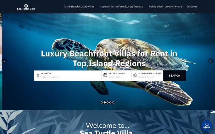 Screenshot of seaturtlevilla.com
