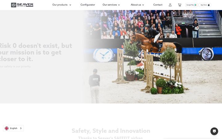 Screenshot ta' seaverhorse.com