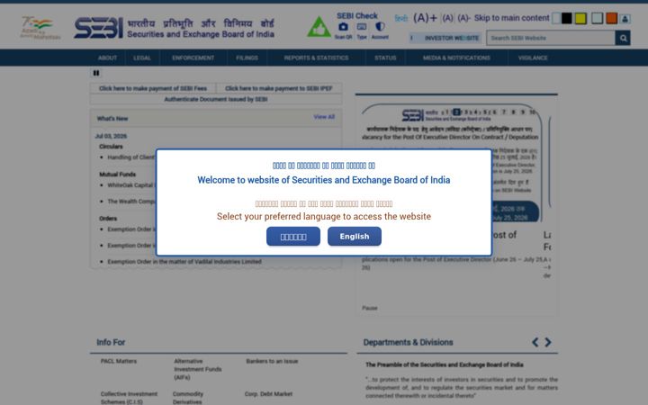 sebi.gov.in