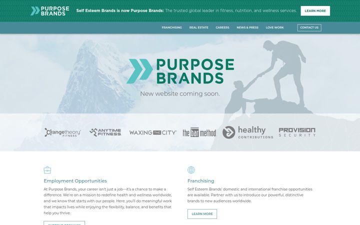 Screenshot of sebrands.com