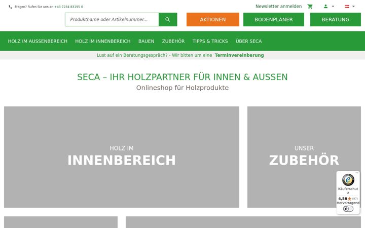 Screenshot of seca.at