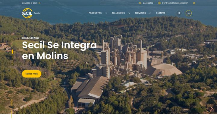 Screenshot του secil.es