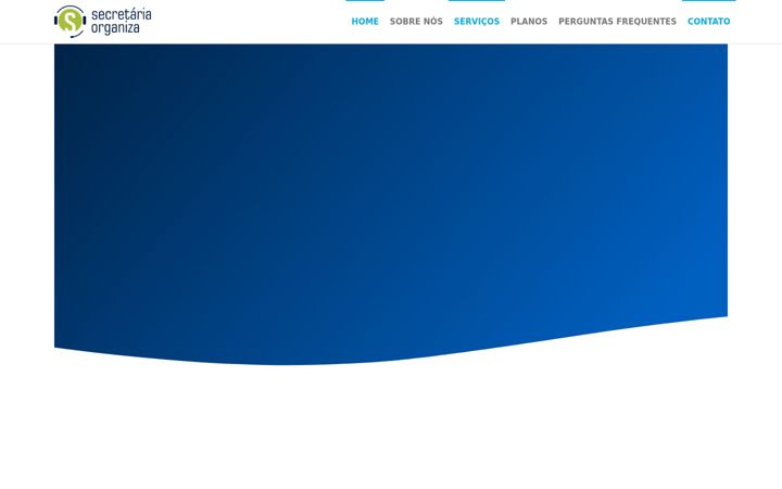 Snimka zaslona za secretariaorganiza.com.br